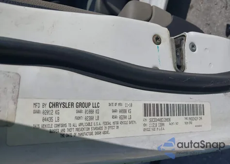 2011 Dodge Caliber Mainstreet из США, поврежденный, VIN 1B3CB3HA0BD120836